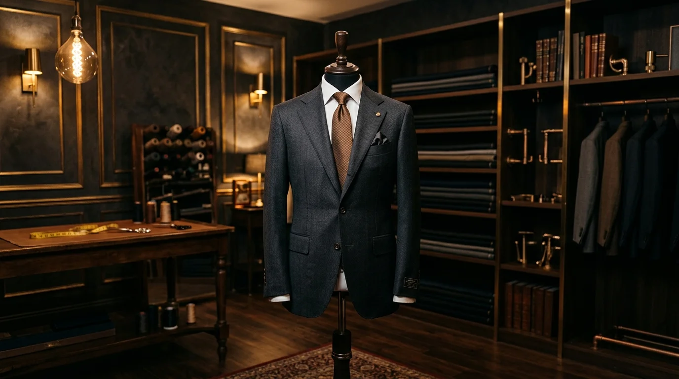 Kruvaze Ceket ve Blazerlarda Düğme Mesafesi & Göğüs Oturtma - Bespoke takım elbise el işçiliği Manolya Terzi